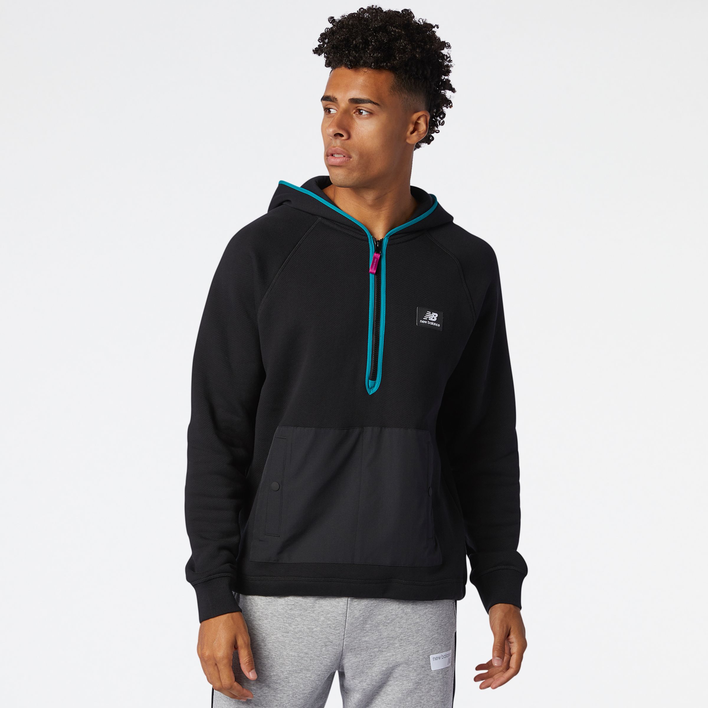 new balance grey hoodie