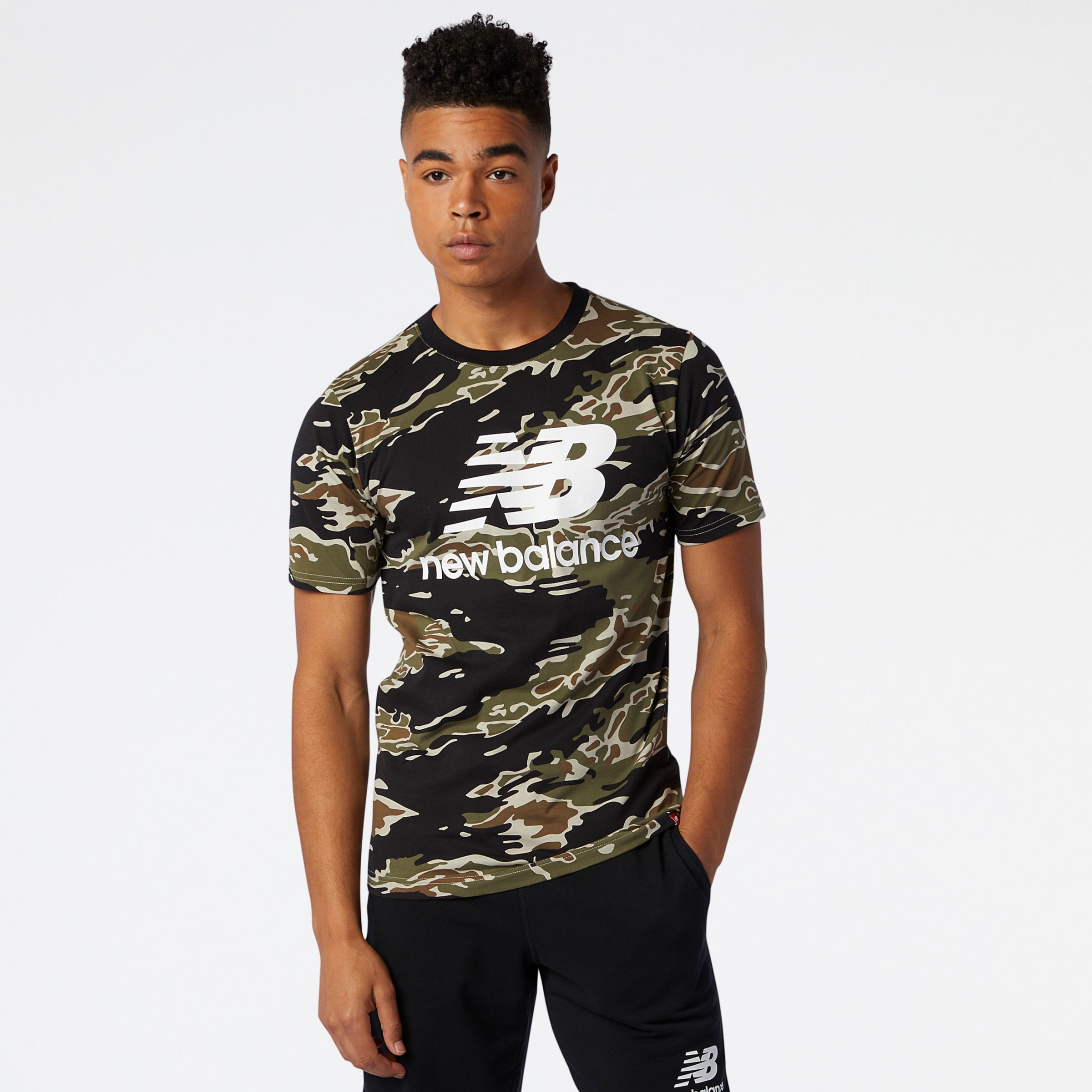 new balance camo t shirt