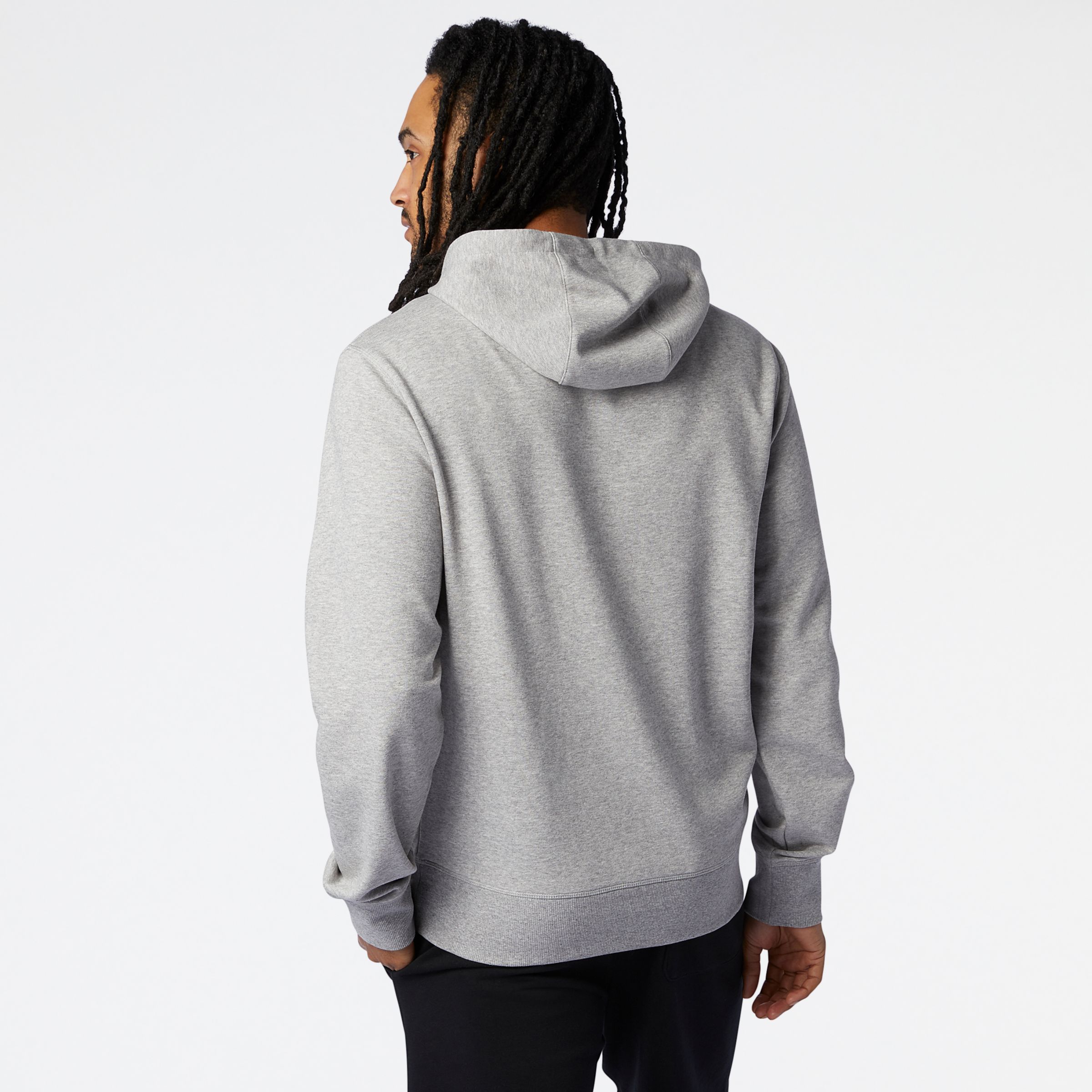 essentials nb logo hoodie
