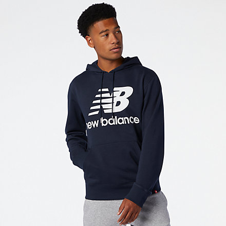 New Balance NB Essentials Pullover Hoodie, MT03558ECL image number null