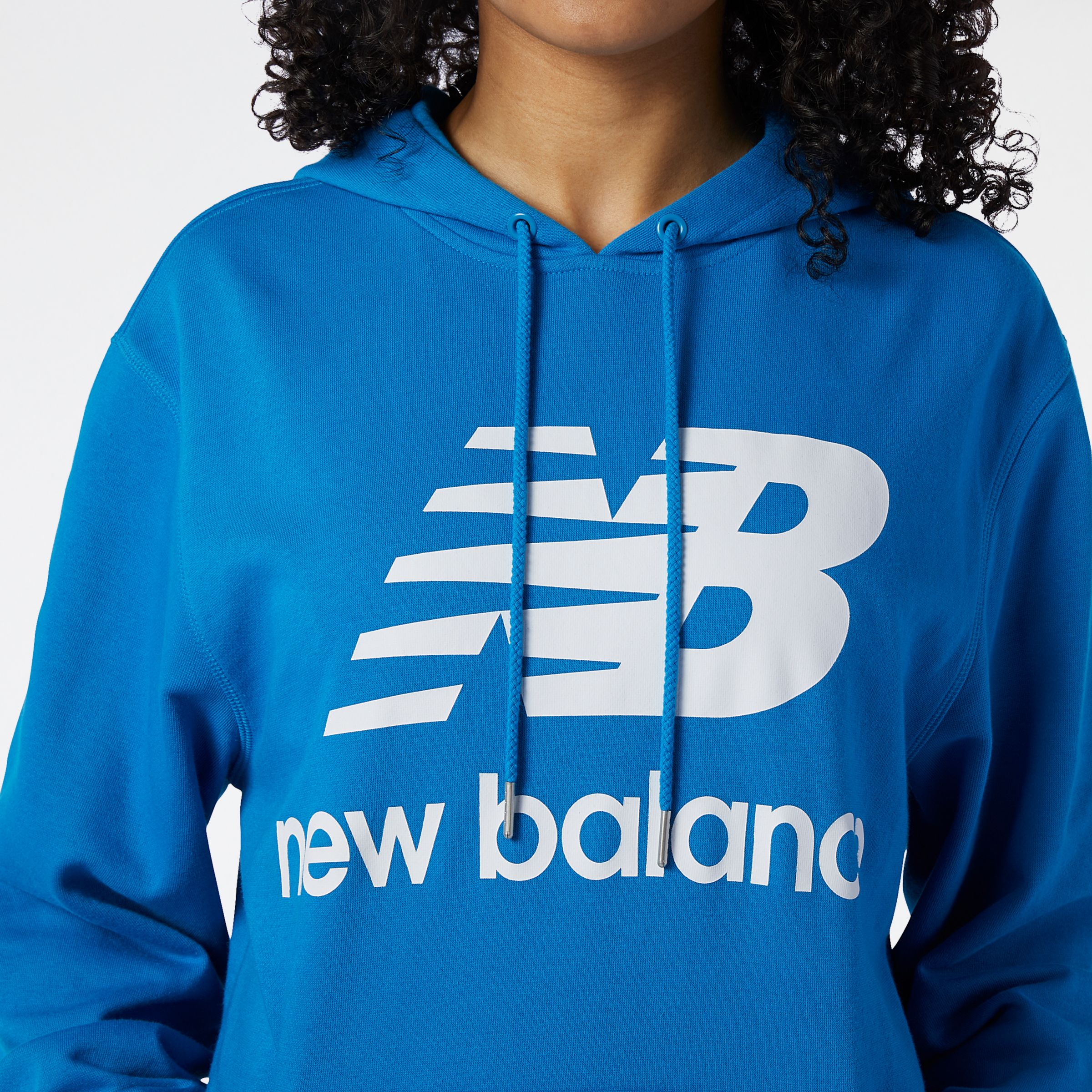 essentials nb logo hoodie