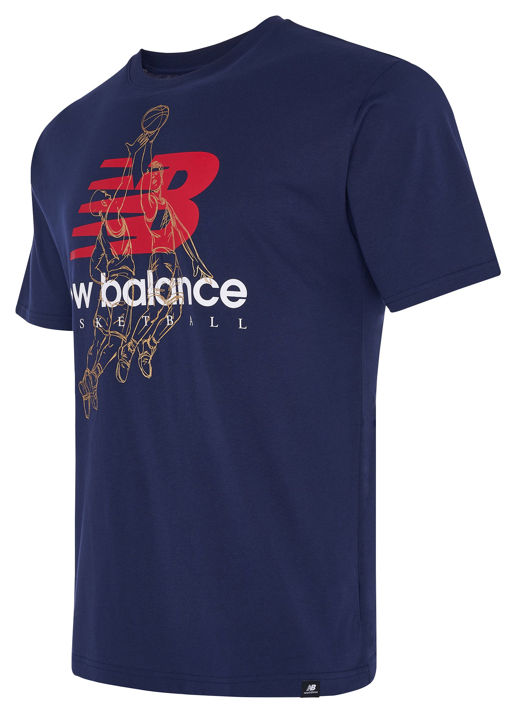 new balance basketball t shirt