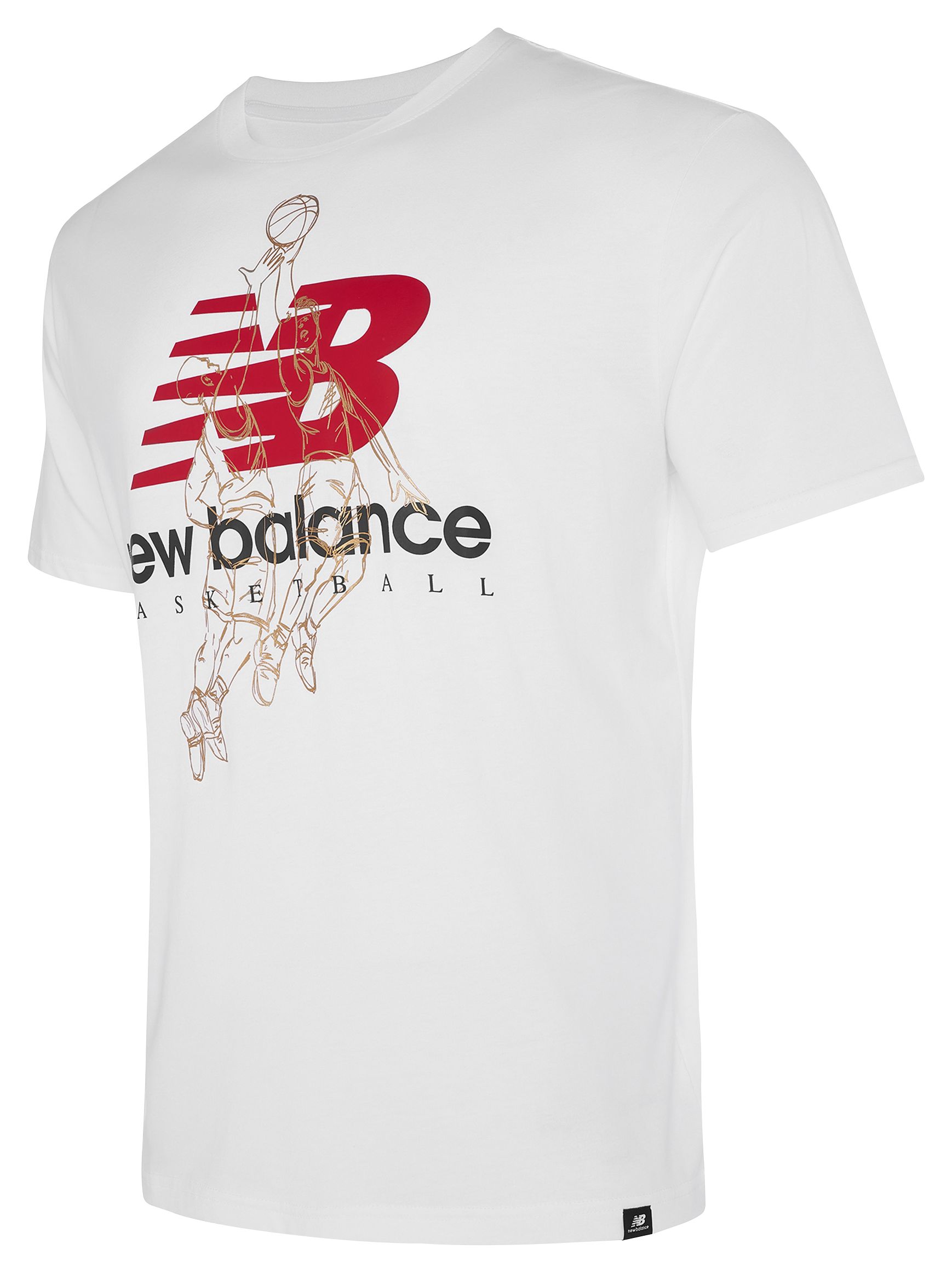 new balance red t shirt