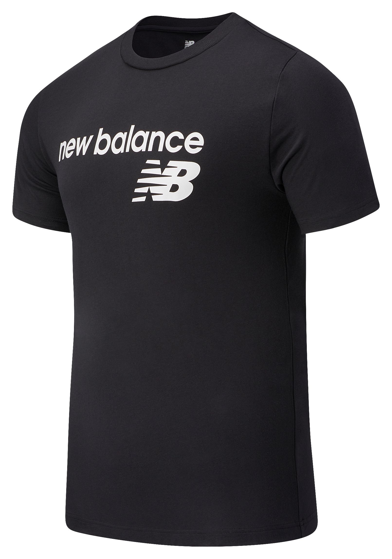 

New Balance Men's NB Classic Core Logo T-Shirt Black - Black