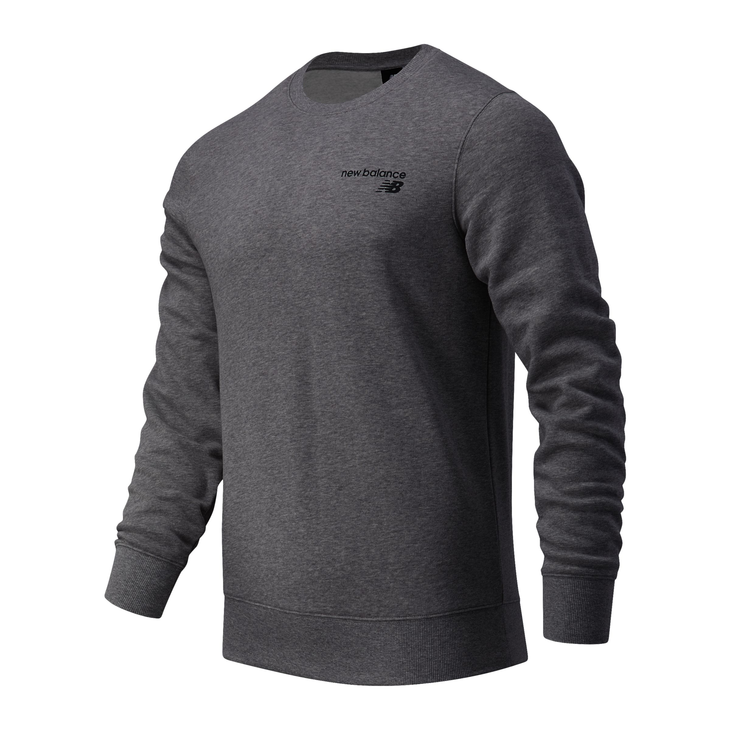 

New Balance Men's NB Classic Core Fleece Crew Grey - Grey