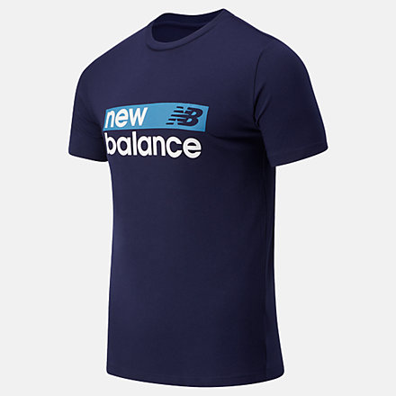 New Balance NB Classic Core Graphic Tee, MT03917PGM image number null