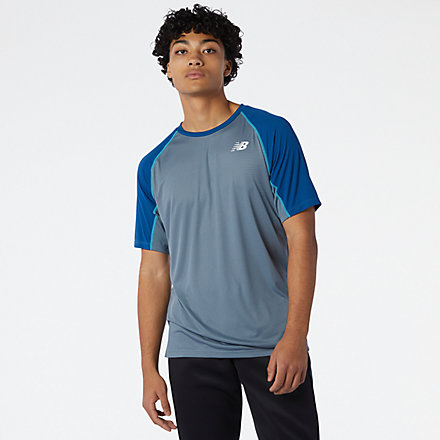 New Balance R.W.T. Tech Tee, MT11015OGR image number null