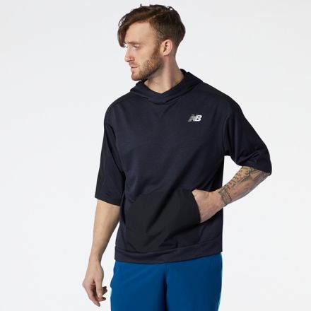 new balance short sleeve hoodie