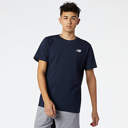 New Balance Heathertech Tee, MT11070ECL image number null