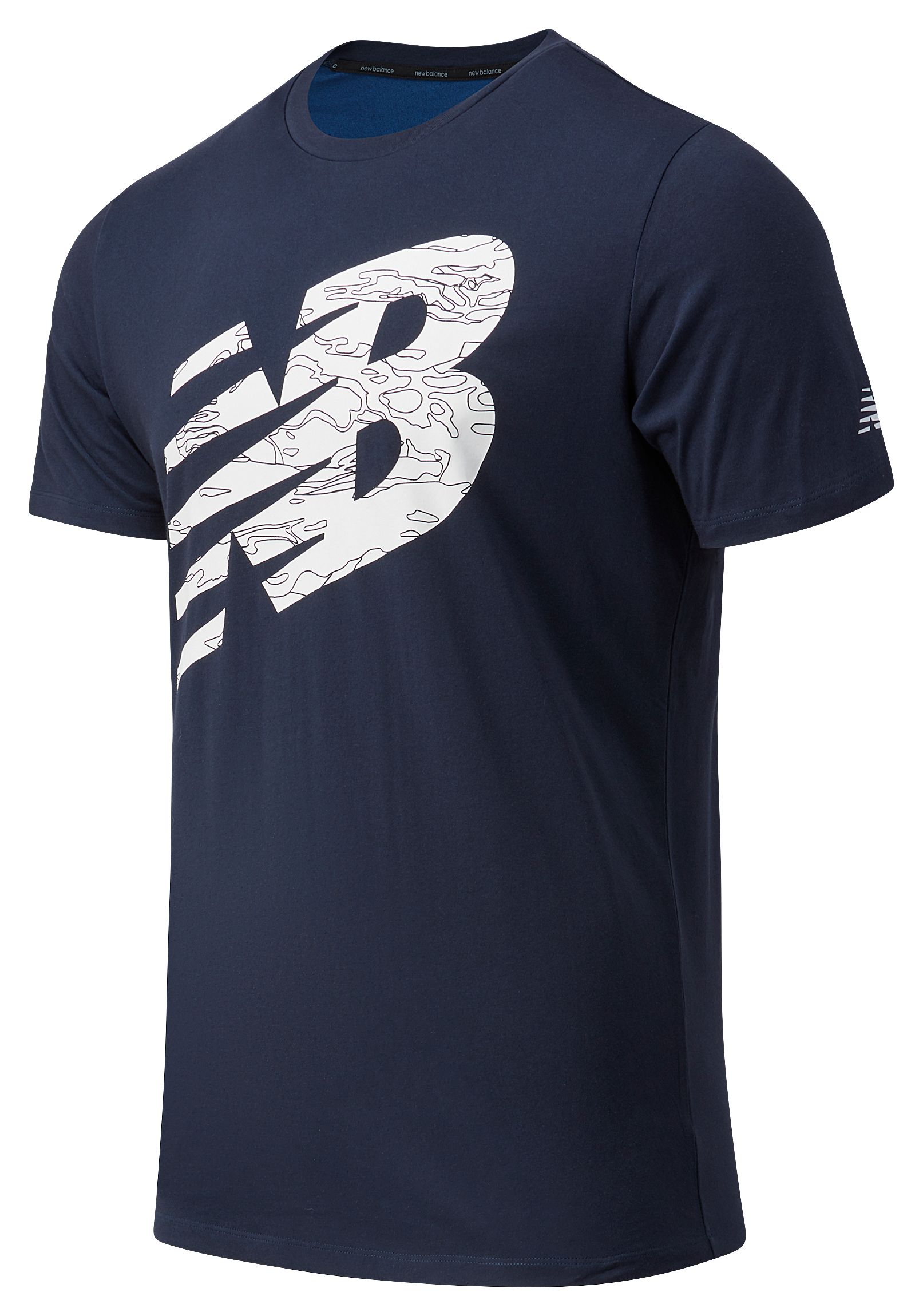 New Balance Men's Graphic Heathertech Tee - (Size S M L XL 2XL)