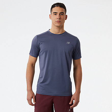 New Balance Core Run Short Sleeve, MT11205THN image number null