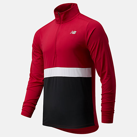 New Balance Accelerate Half Zip, MT11216HOR image number null