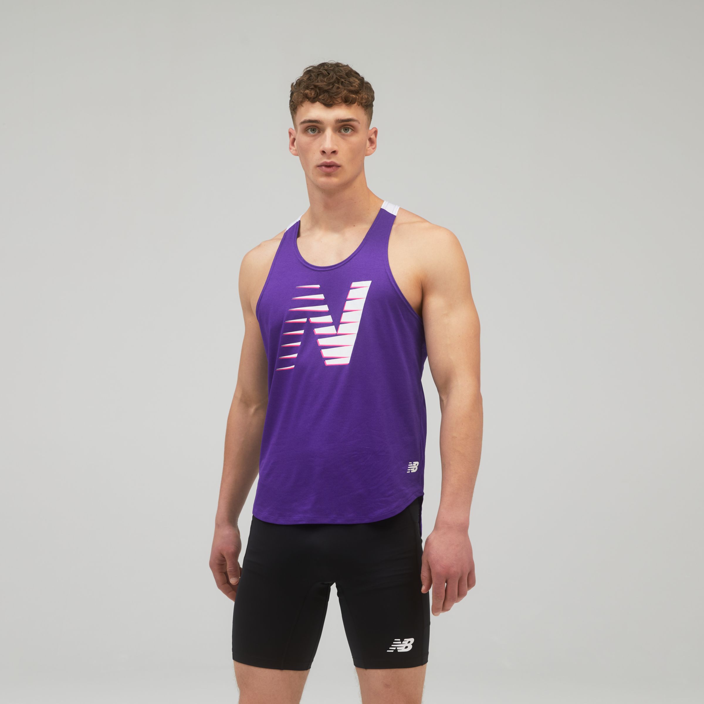 new balance fast flight singlet