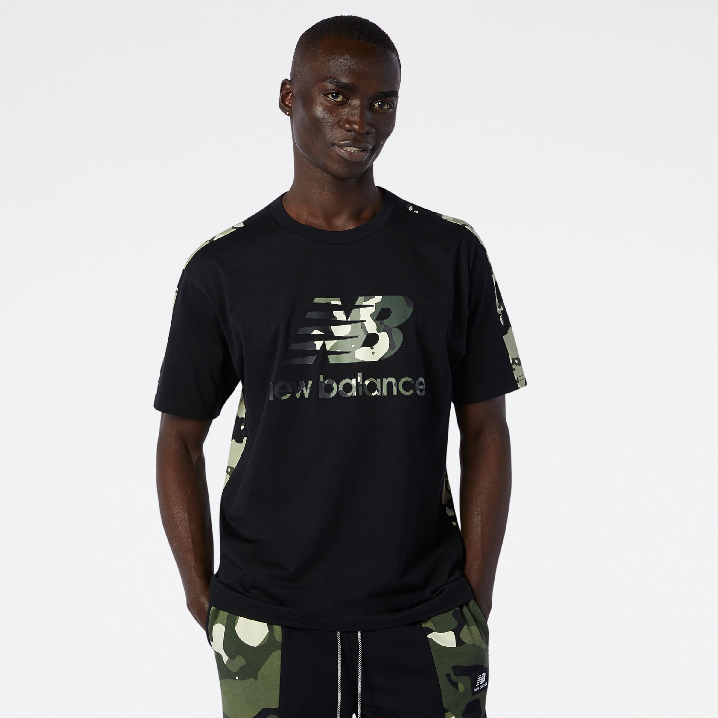 New Balance Men's NB Essential Camo Tee - (Size S M L XL 2XL)