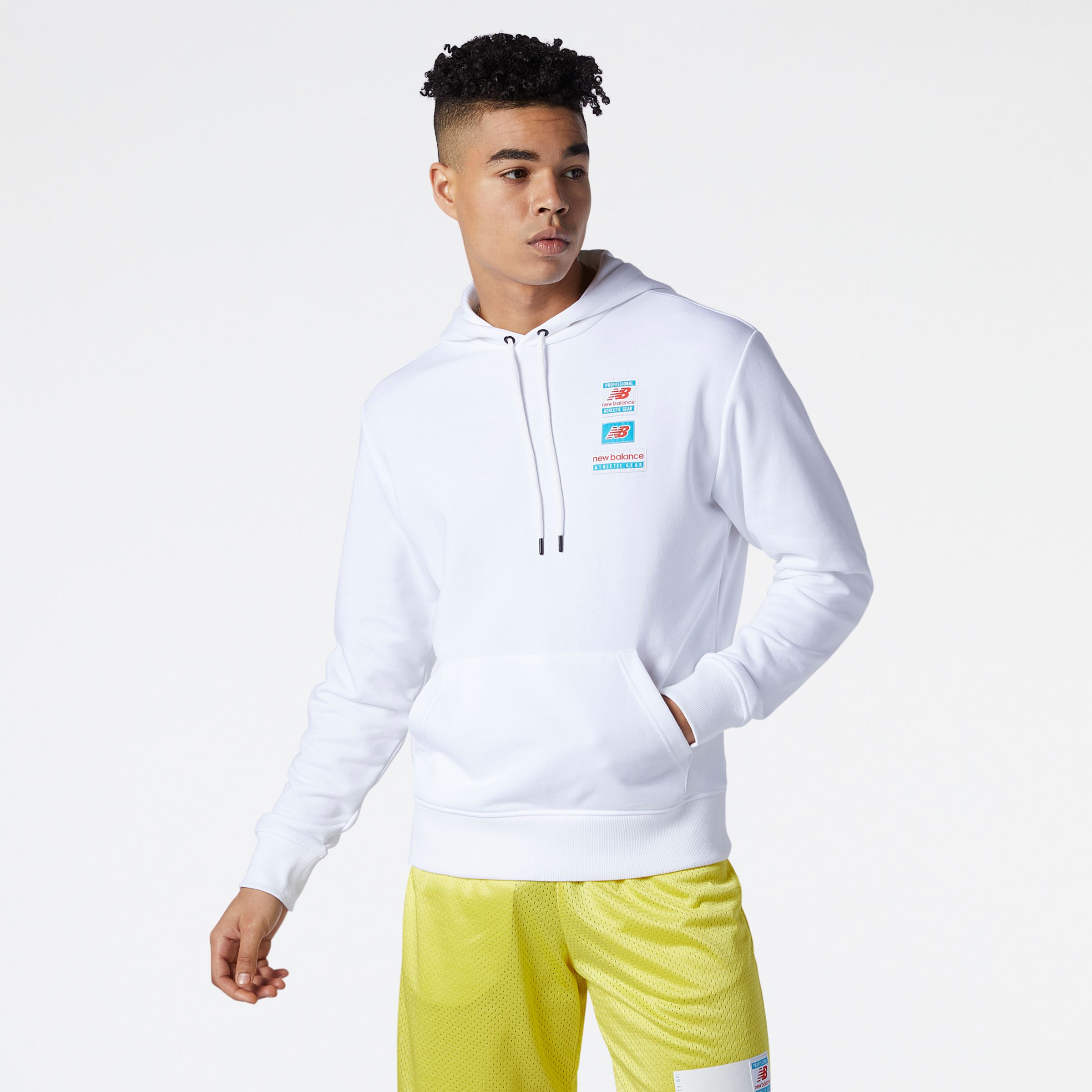 yellow new balance hoodie