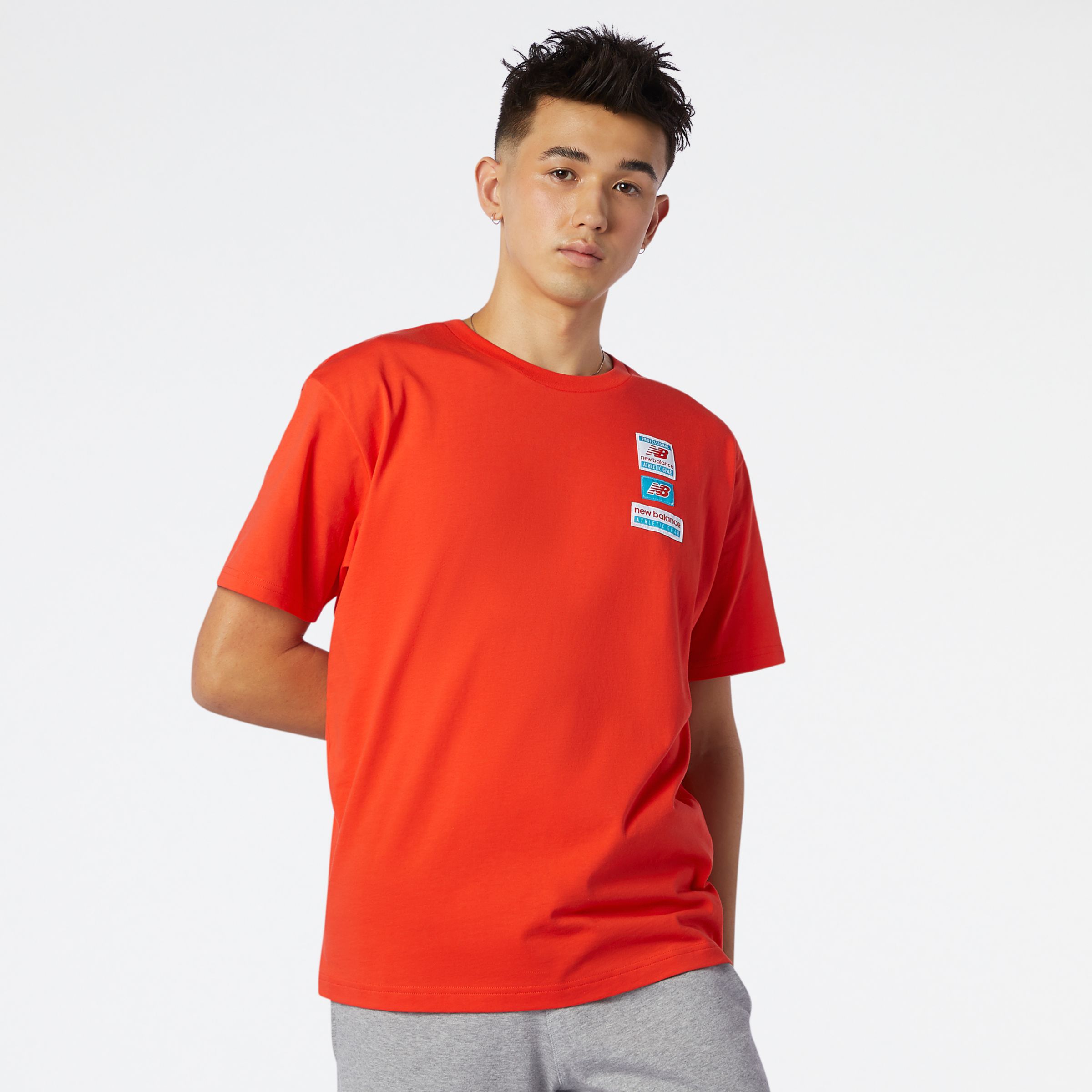 orange new balance t shirt