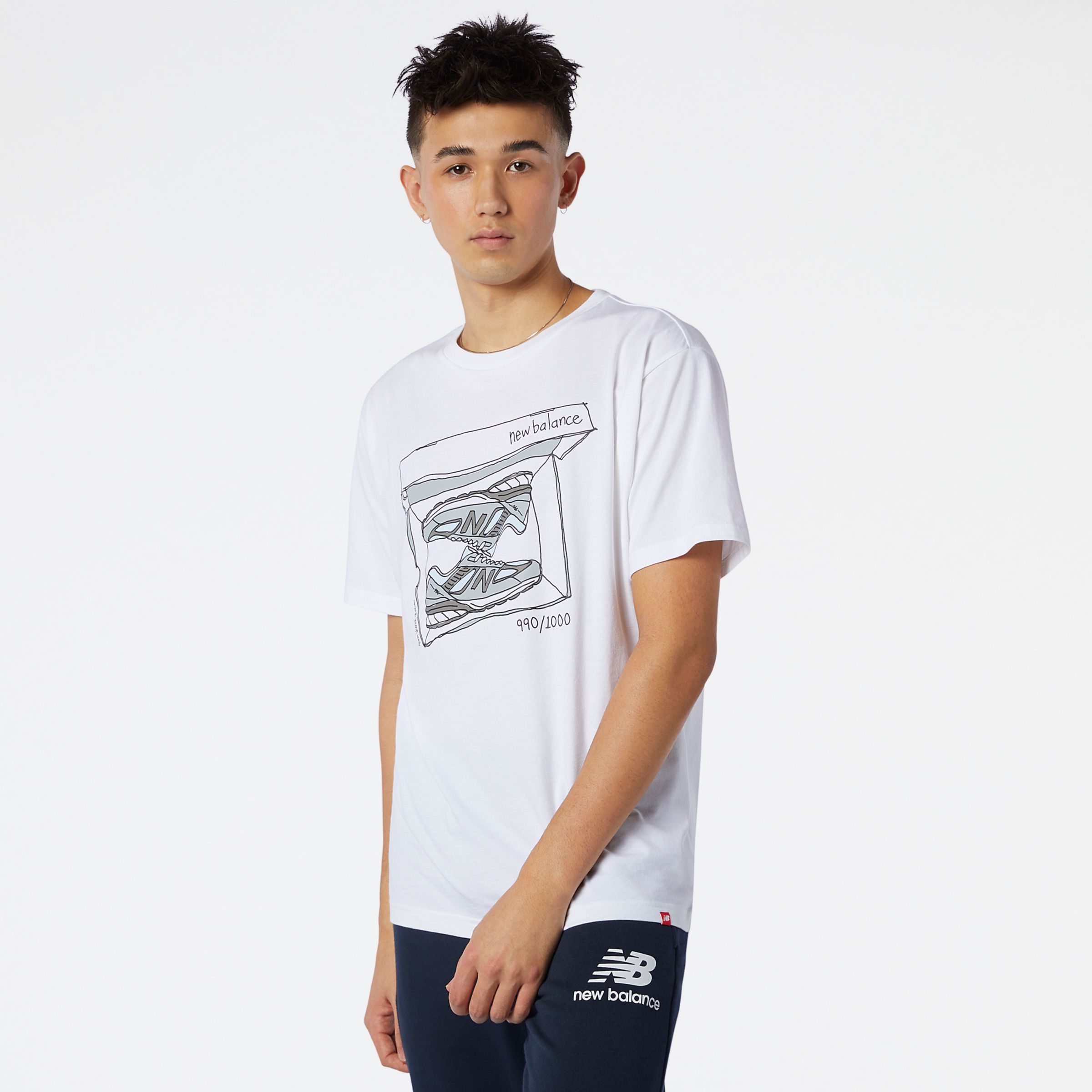 new balance 990 tee
