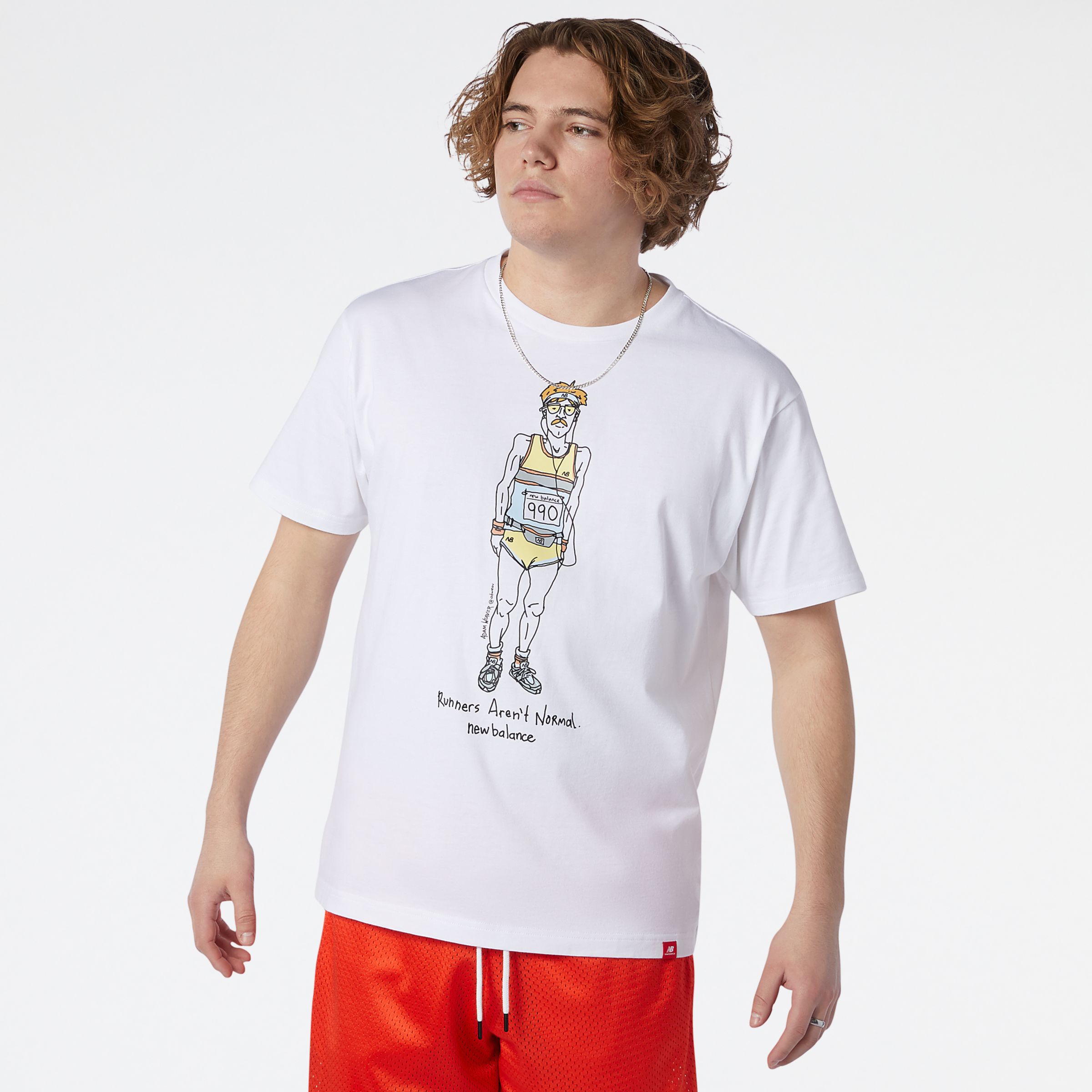 New Balance Men's NB Essentials Runner Tee - (Size S M L XL 2XL)