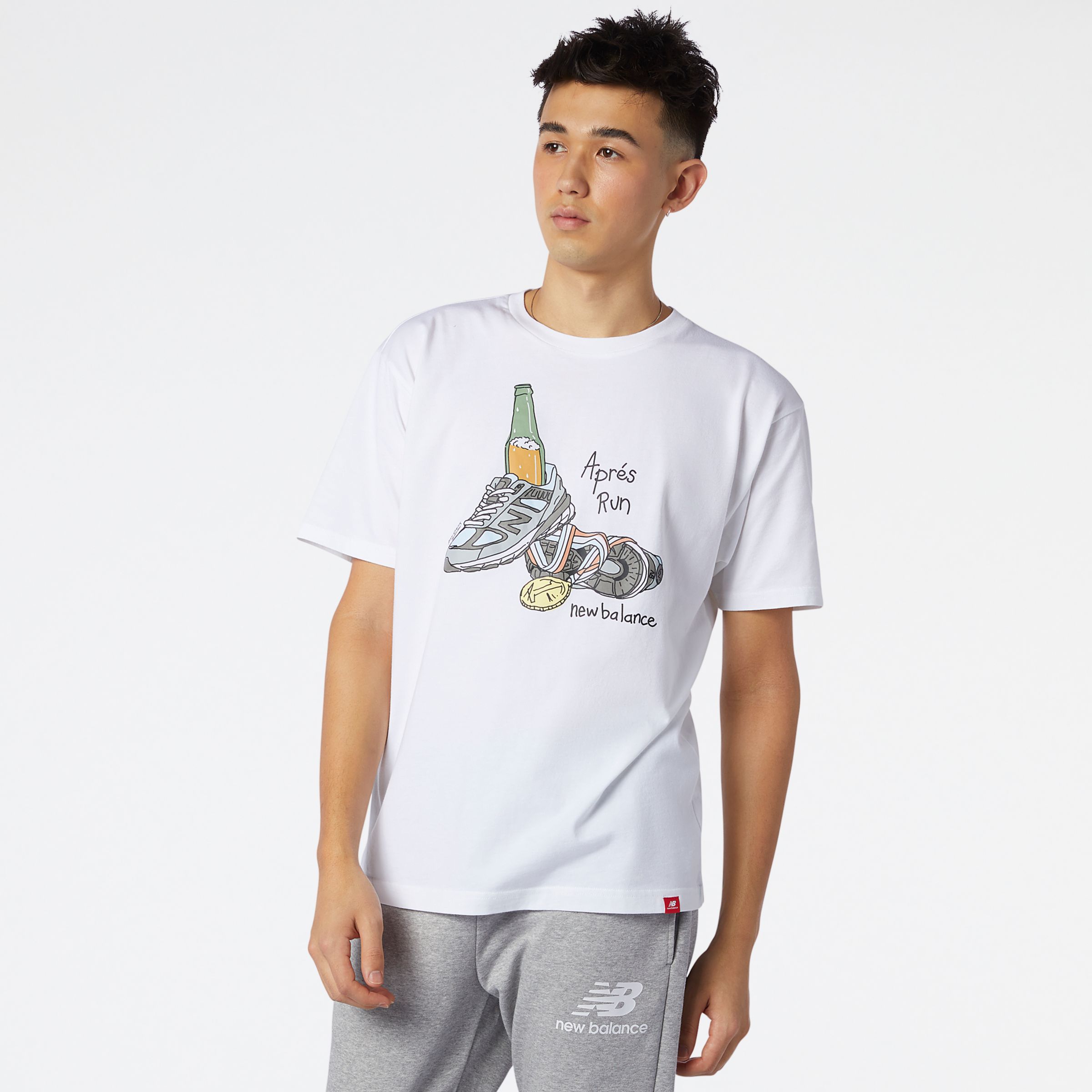 New Balance Men's NB Essentials Victory Tee - (Size S M L XL 2XL)