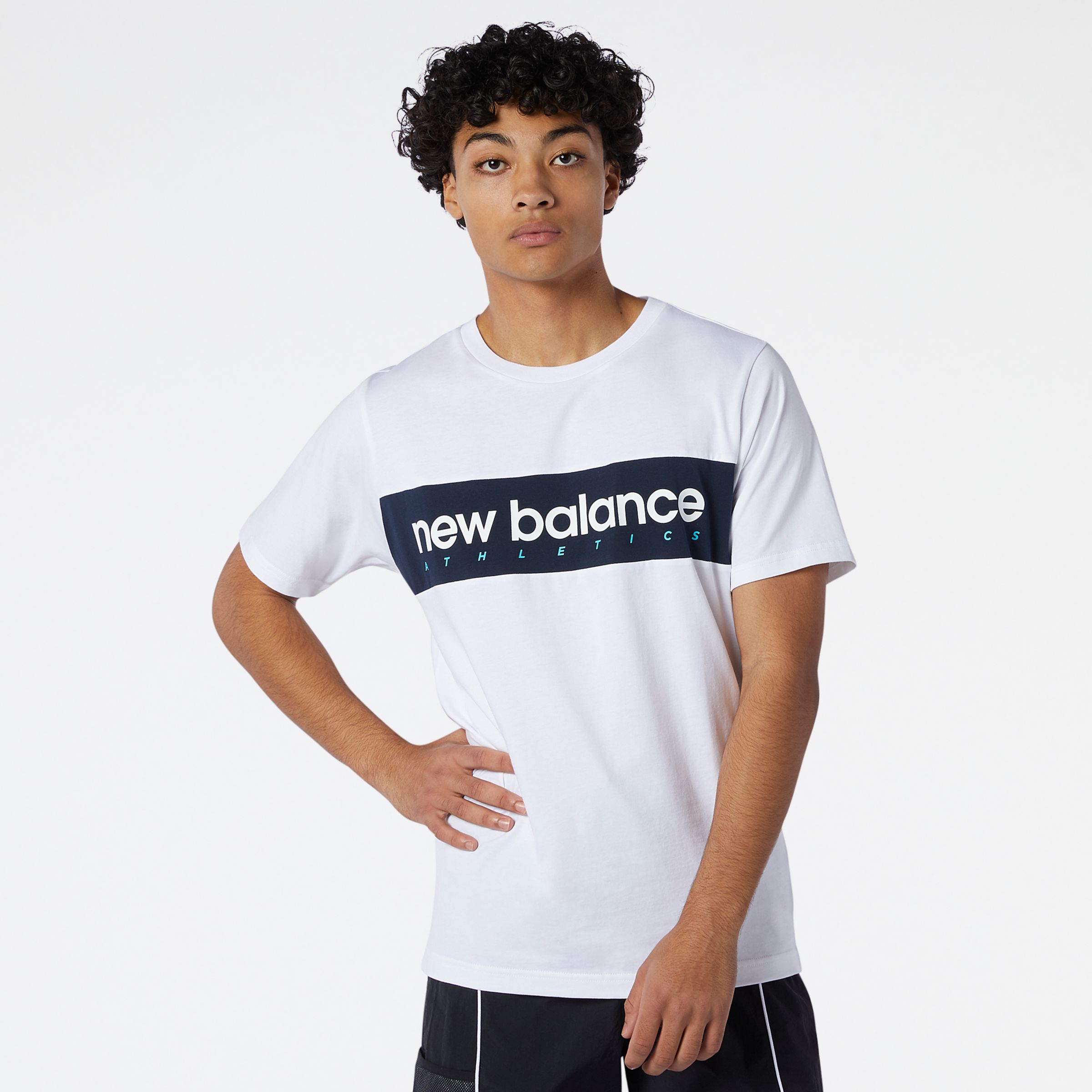 NB Athletics Linear NB Tee