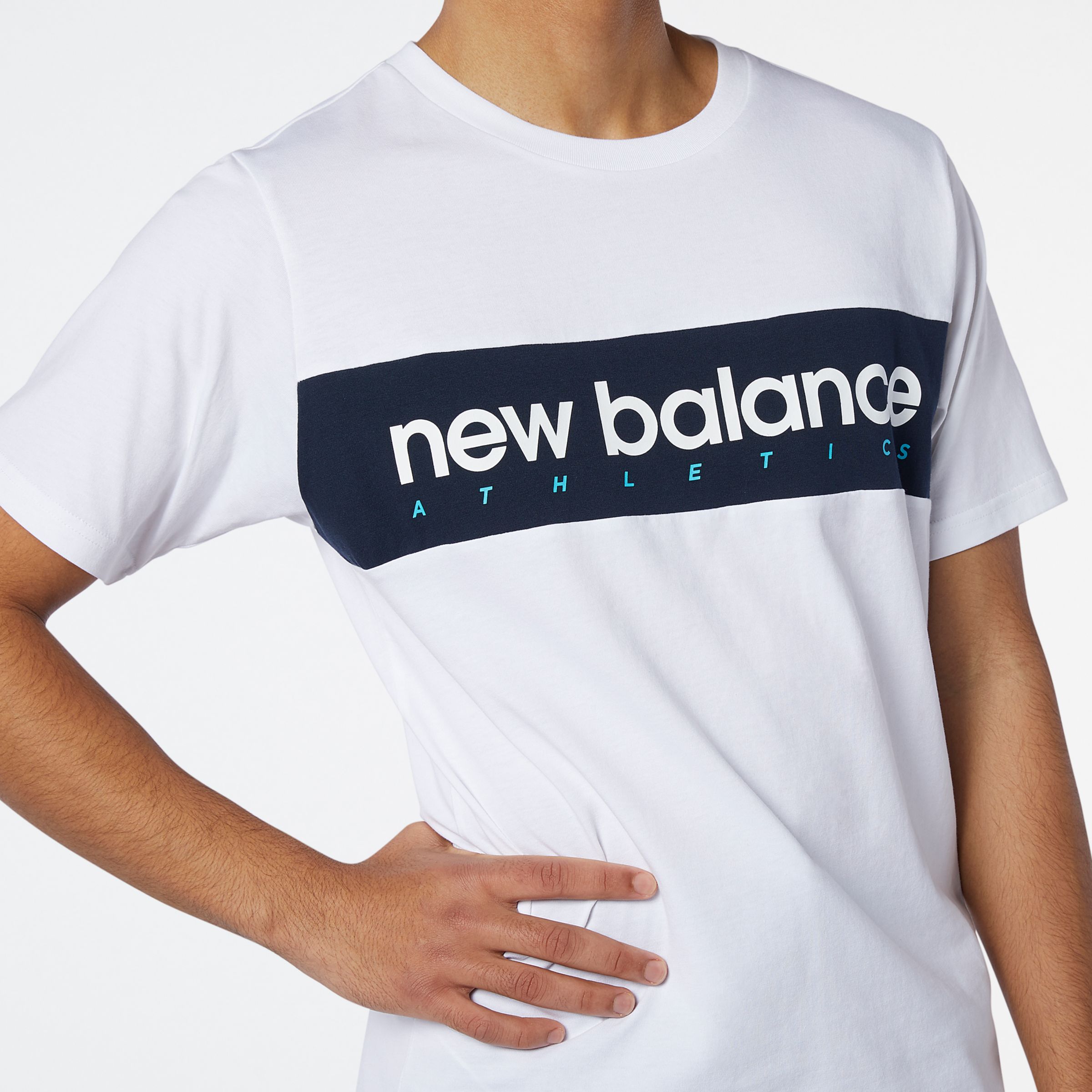 NB Athletics Linear NB Tee