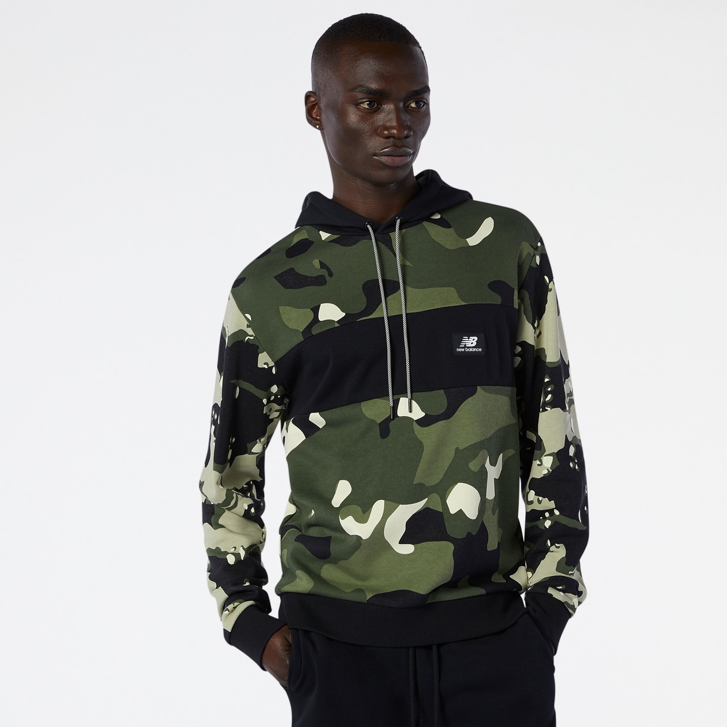 Camo Hoodie New Balance Camouflage Jacket JAKET PUFFER TEBAL JAKET - Main Image