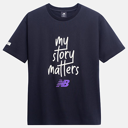 NB T-Shirt My Story Matters Lifestyle, MT11575BK image number null