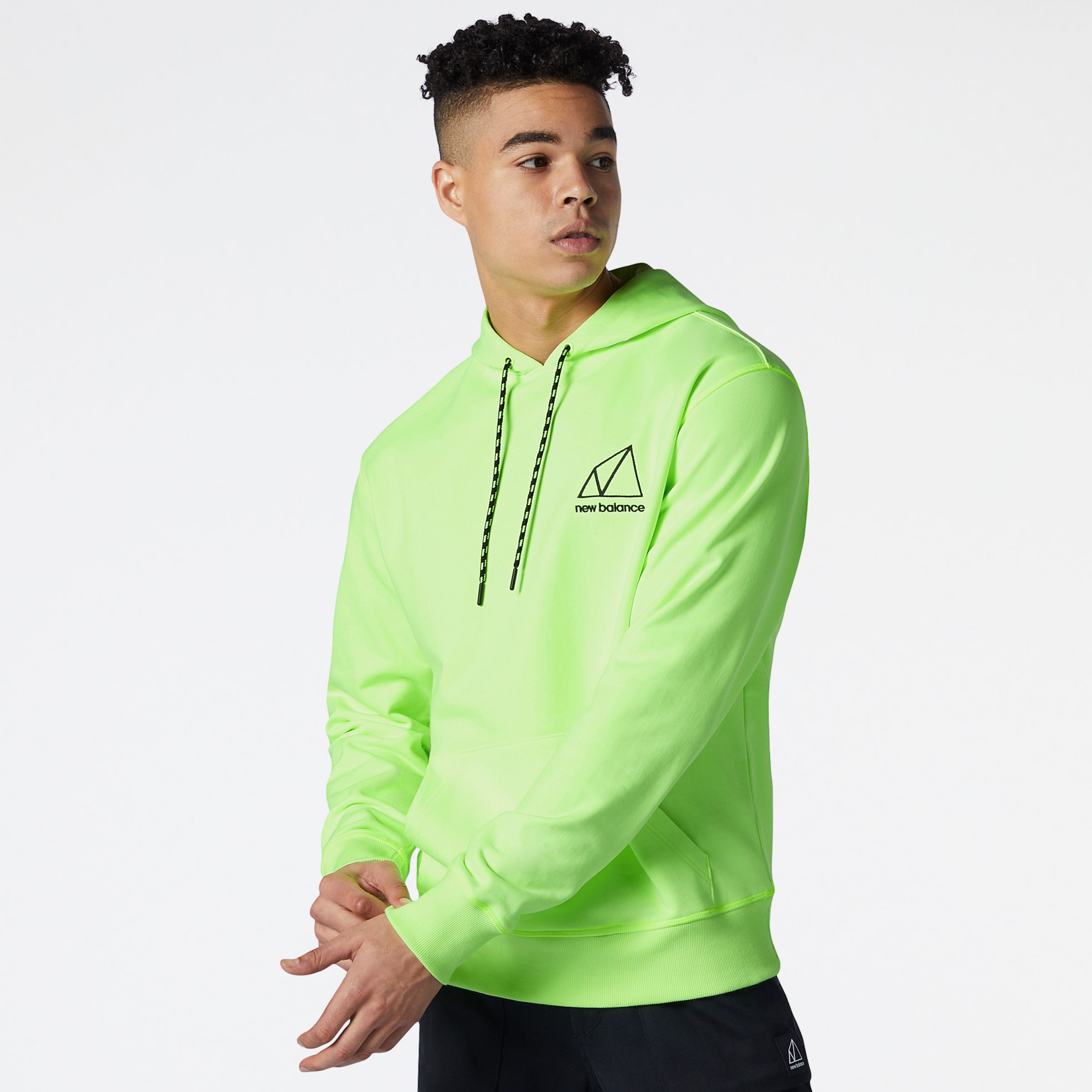 new balance hoodie green