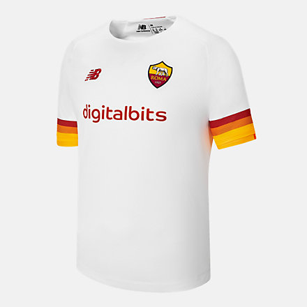 New Balance AS Roma Away Short Sleeve Jersey, MT130216AWY image number null