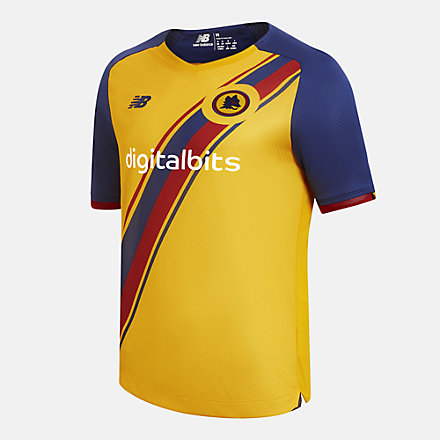 NB AS Roma Third Short Sleeve Jersey, MT130222THD image number null
