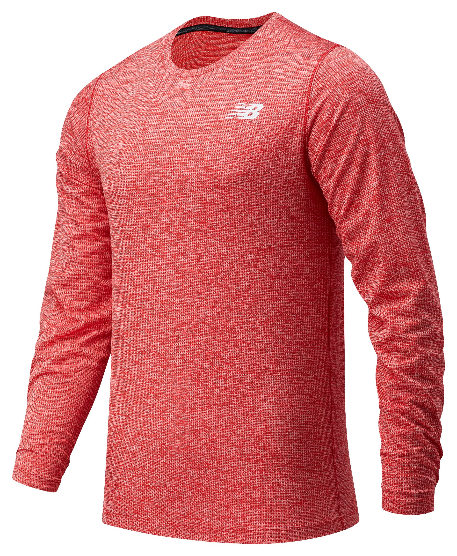 

New Balance Men's Tenacity Long Sleeve Tee Red - Red