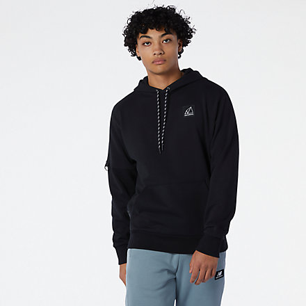 New Balance NB AT Hoodie, MT13514BK image number null