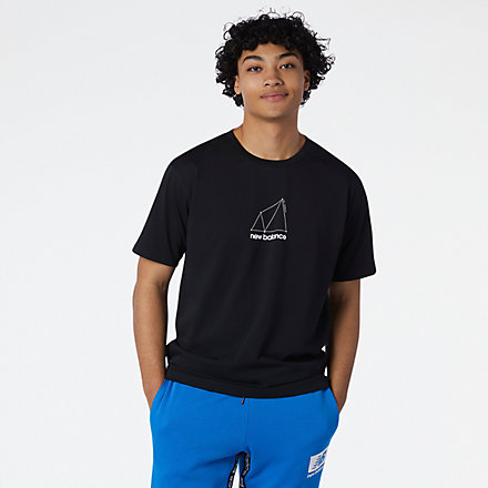 New Balance NB AT Constellation Tee, MT13530BK image number null