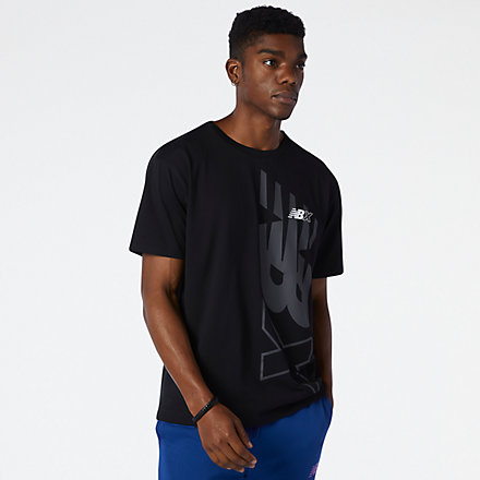 New Balance NB Essentials NBX Graphic Tee 2, MT13571BK image number null