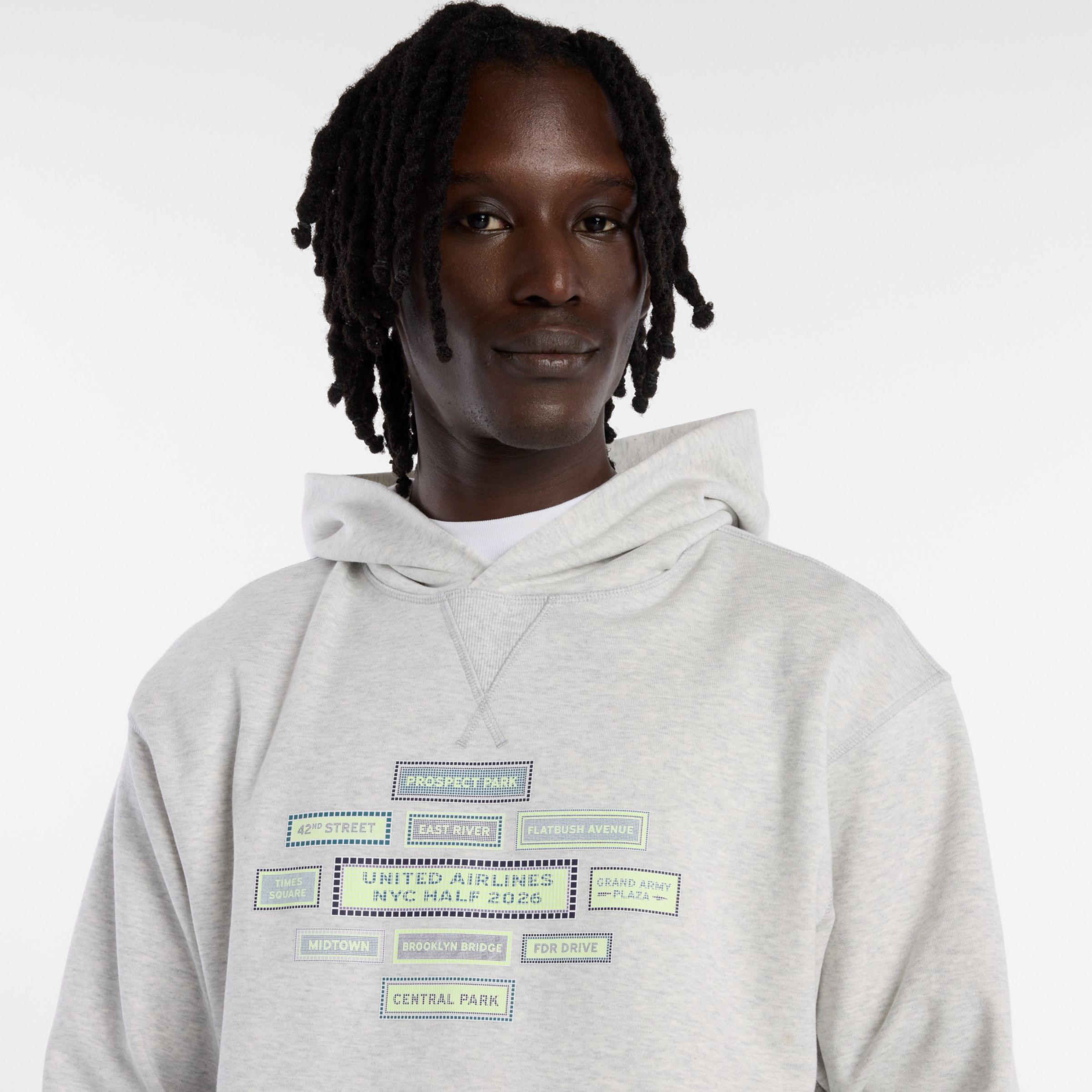 United Airlines NYC Half Men's Athletics French Terry Hoodie