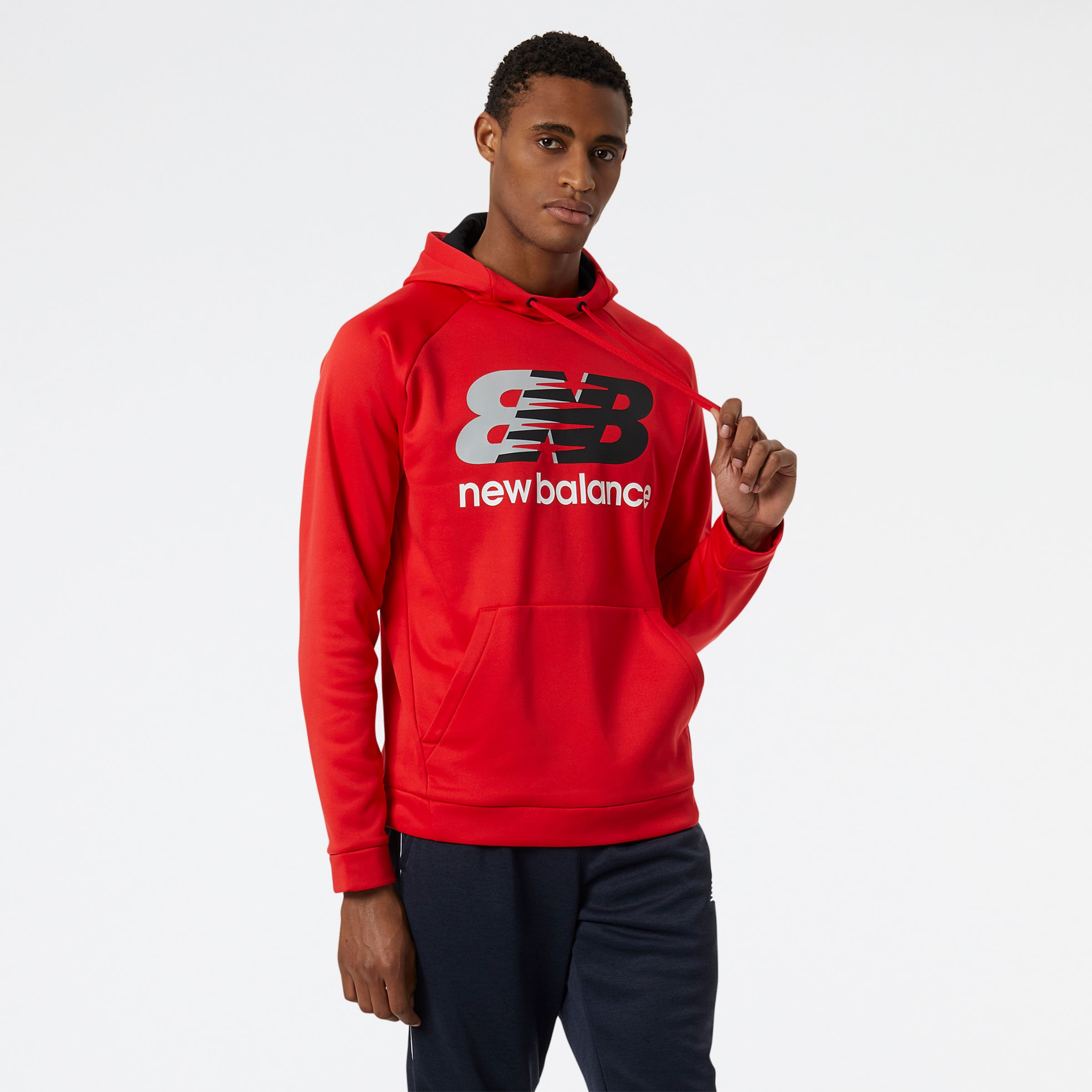 new balance red sweatshirt