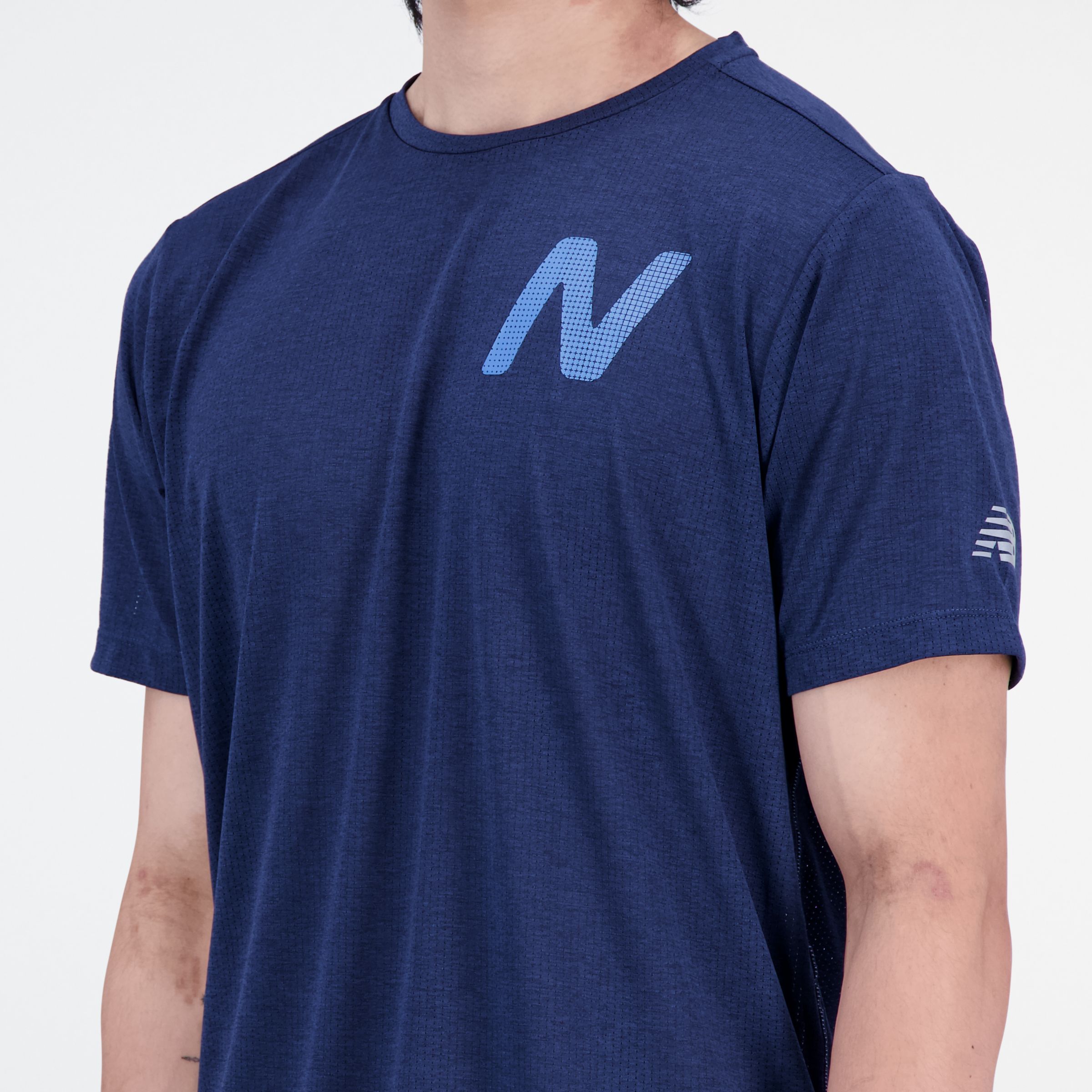 Herren Graphic Impact Run Short Sleeve - New Balance