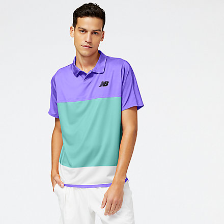 New Balance Tournament Polo, MT21404VVU image number null