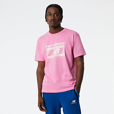New Balance NB Athletics Amplified Tee, MT21502VPK image number null