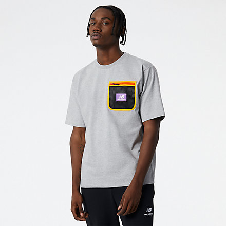 New Balance NB AT Pocket Tee, MT21510AG image number null