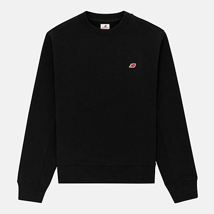 NB MADE in USA Core Crewneck Sweatshirt, MT21541BK image number null