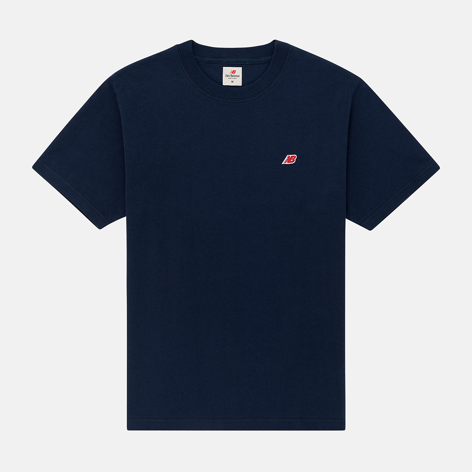 Dames Kleding voor voor heren T-shirts voor heren T-shirts met korte mouw New Balance Sweater Small Logo in het Blauw 