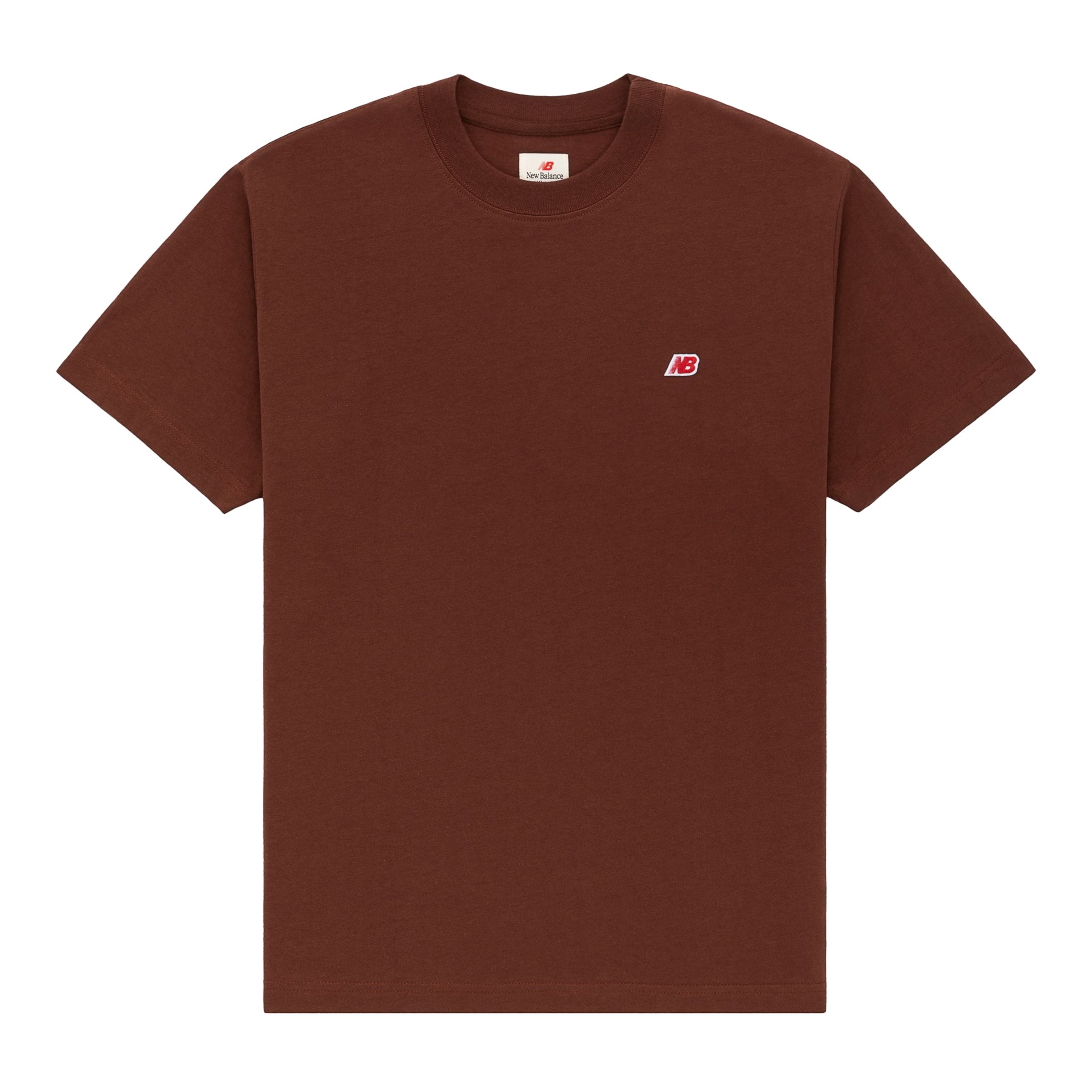 New Balance Homens MADE in USA Core T-Shirt in CasBronzeadoho/marron, Cotton Jersey, Tamanho 2XL
