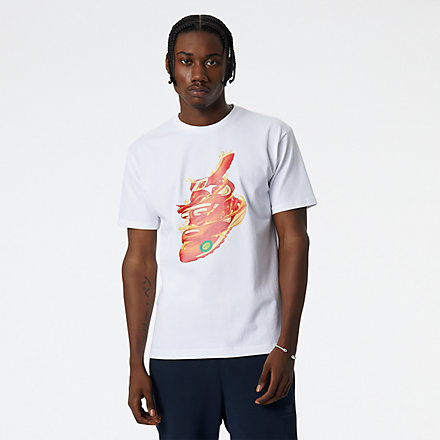 New Balance T-Shirt NB Artist Pack Kody Mason Sneaker, MT21559WT image number null
