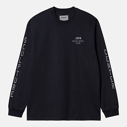 New Balance Carhartt WIP Long Sleeve Tee, MT21574ECL image number null