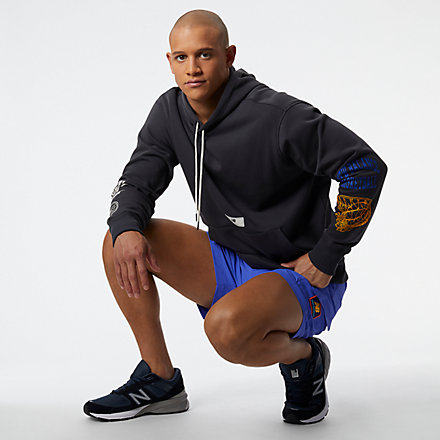 New Balance NB Hoops Merged Era's Hoodie, MT21592PHM image number null