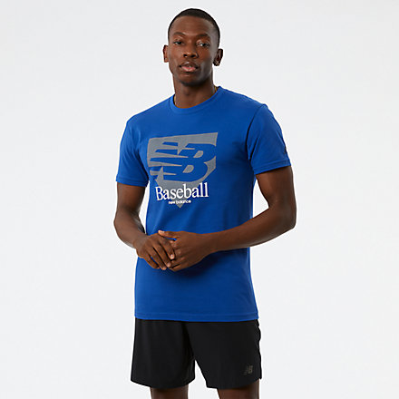 New Balance NB Baseball Plate Tee, MT21715TRY image number null