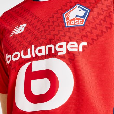 Lille LOSC Home Short Sleeve Jersey