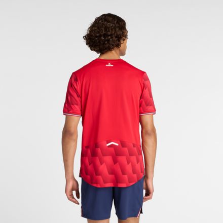 【New Balance】☆お洒落☆Lille LOSC Home Short Sleeve Jersey Lille LOSC Home Short Sleeve Jersey - New Balance