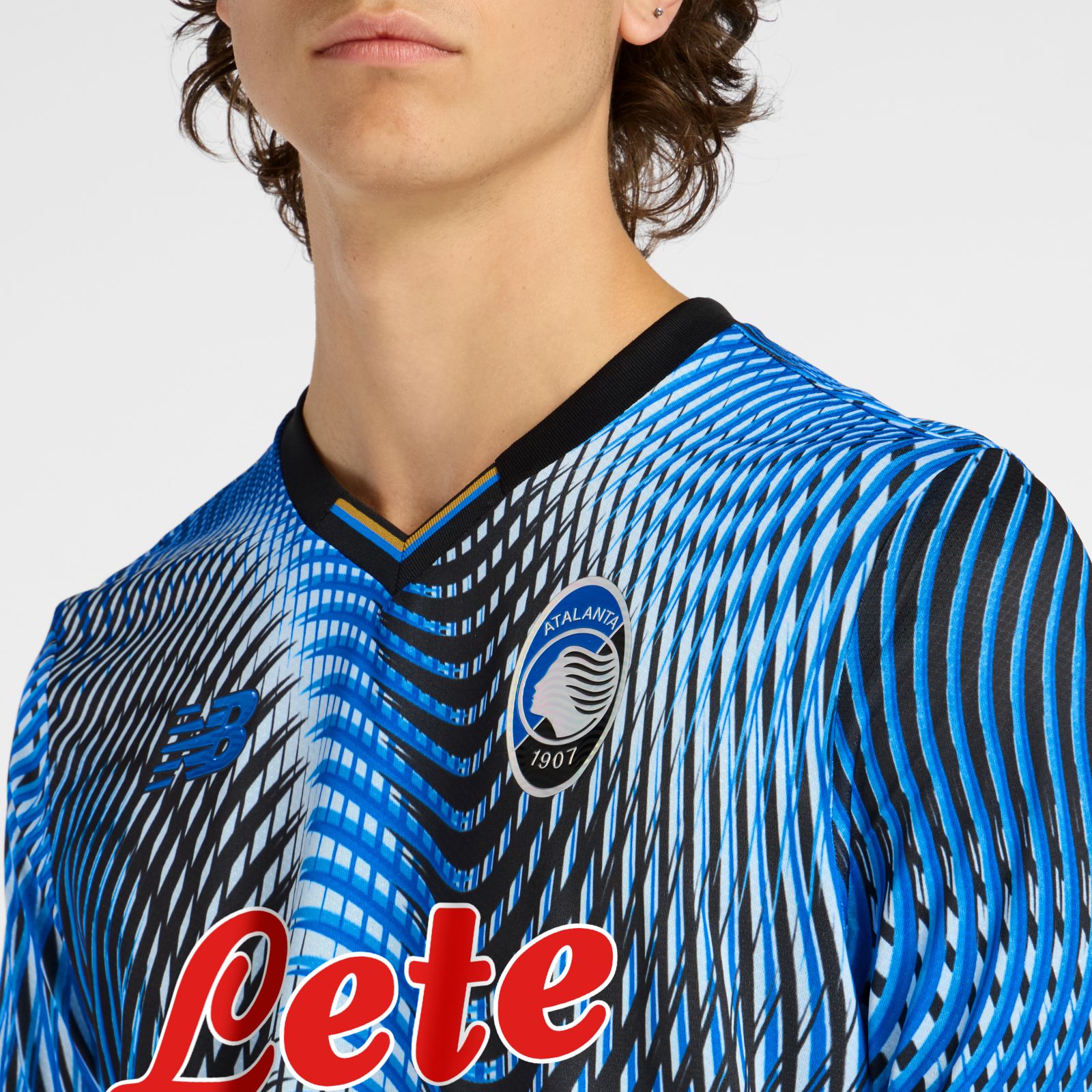 Мужские топы New Balance Atalanta BC Fourth Short Sleeve Jersey — фото 4
